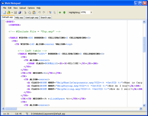 Notepad Screenshot